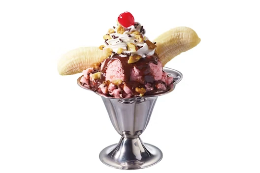 Kids Banana Split Sundae
