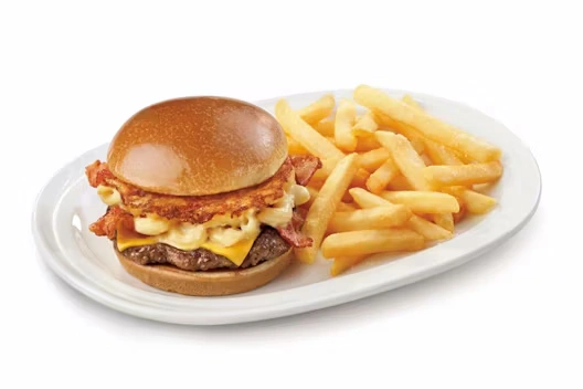 Bacon Mac N Cheese Burger
