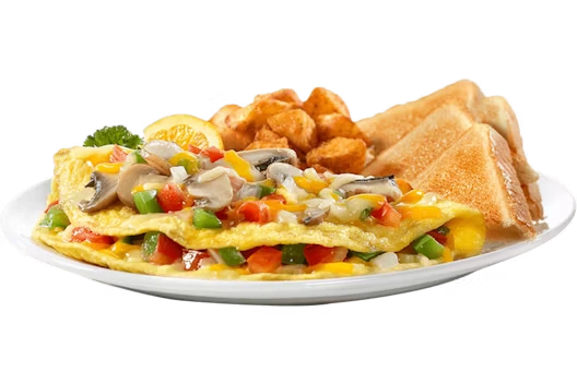 Garden Vegetable Omelet
