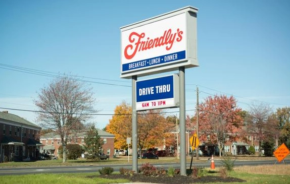 Friendly's Drive Thru Menu